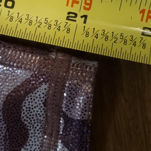 Fabletics Printed Powerhold Pink Leggings Size S/M - Picture 4 of 6